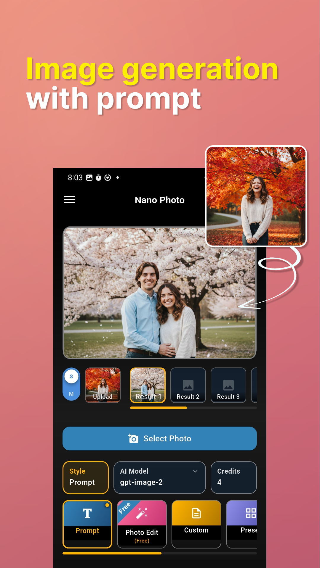 Custom style presets